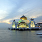 Malaysia Reisen | Straits Moschee, Malakka