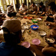 Malaysia Reisen | Essen im Iban-Longhouse, Borneo
